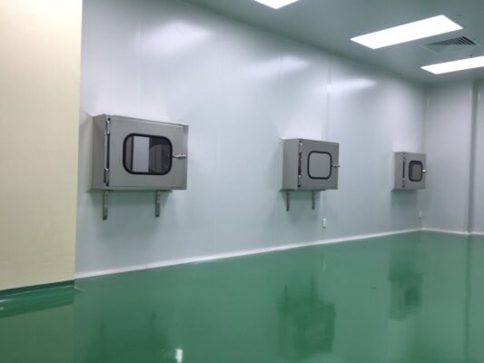 Pass Box Phòng sạch trong Nhà máy Dược phẩm