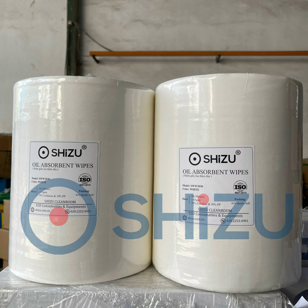 Khăn giấy lau thấm dầu SHiZU SWW3030 | SHiZU CLEANROOM