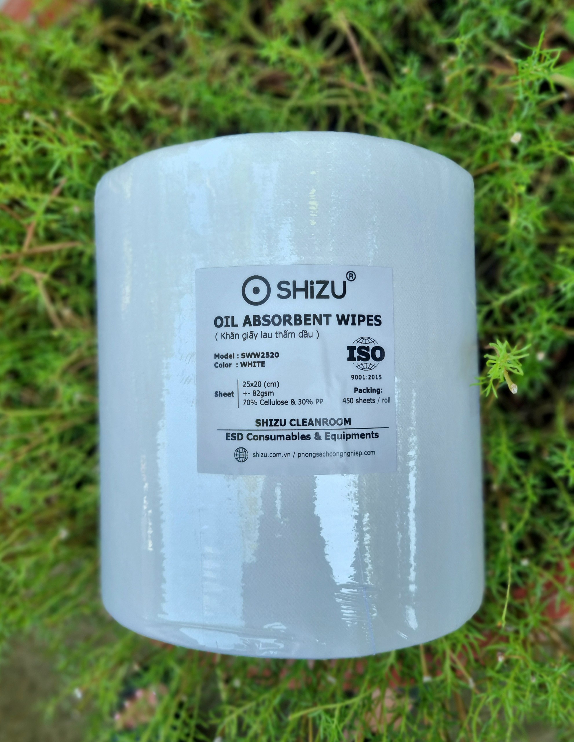 Khăn giấy lau thấm dầu SHiZU SWW3030 | SHiZU CLEANROOM