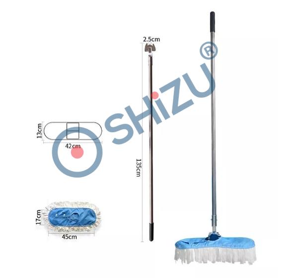 Bộ cây lau sàn phòng sạch và tấm lau sàn phòng sạch SHiZU 