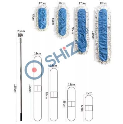 Bộ cây lau sàn Phòng sạch và tấm lau sàn Phòng sạch