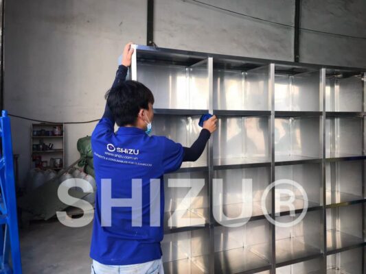 Tủ inox phòng sạch đựng vật tư tiêu hao