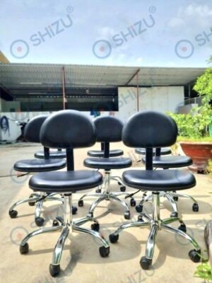 Ghế phòng sạch - Ghế chống tĩnh điện có lưng tựa
