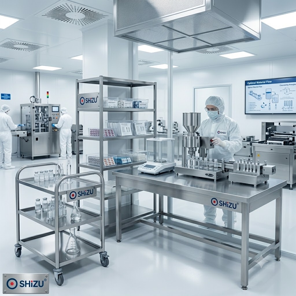 Thiết bị inox phòng sạch GMP
