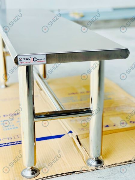 Bục bước qua phòng sạch | Ghế thay giày Phòng sạch GMP | SHiZU CLEANROOM