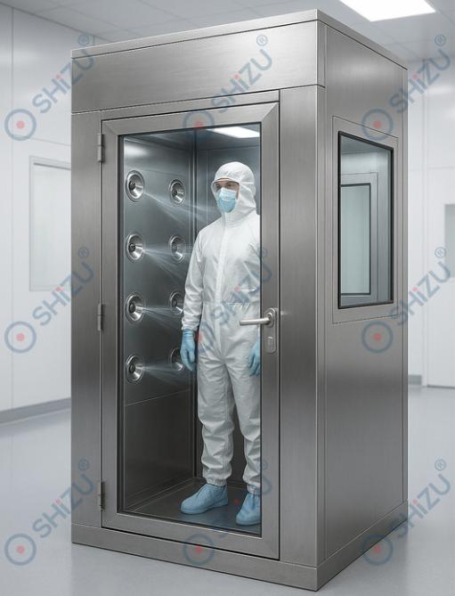 Air Shower phòng sạch inox 304 SHiZU cho nhà máy Dược phẩm