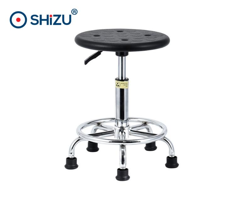 Ghế chống tĩnh điện không tựa ESD mặt 4 lỗ | SHiZU CLEANROOM