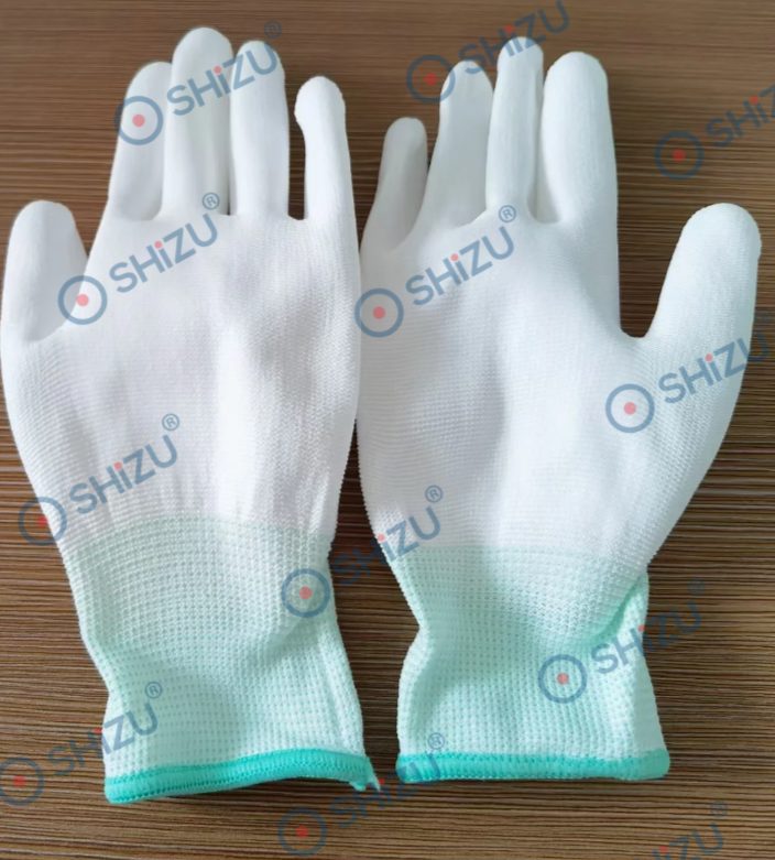 Găng tay PU phủ lòng bàn tay Phòng sạch | SHiZU CLEANROOM