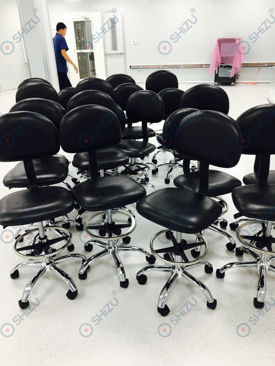 Ghế Phòng sạch Da PU | SHiZU CLEANROOM