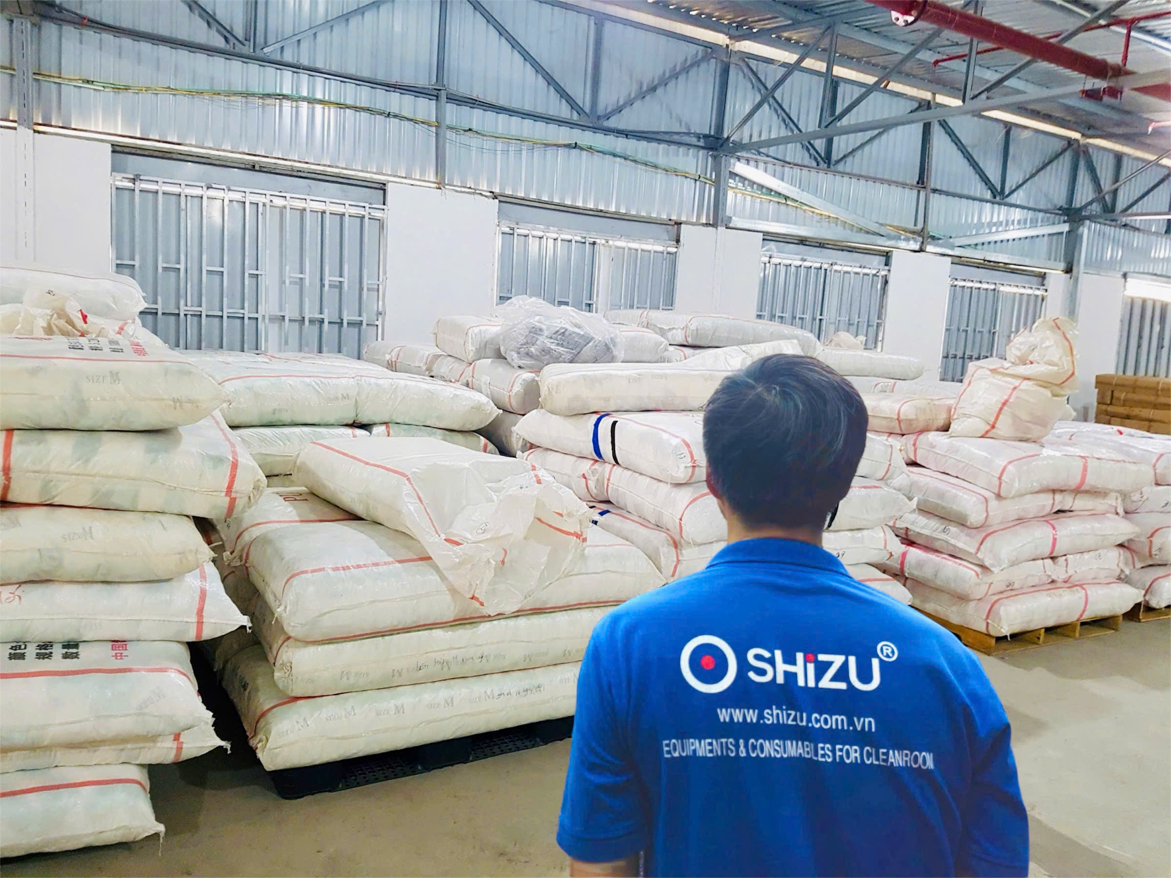 Kho găng tay PU phủ ngón trắng phòng sạch giá tận gốc TP HCM | SHiZU CLEANROOM