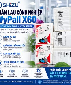 WypAll X60 Kimberly-Clark - giấy lau thấm dầu công nghiệp