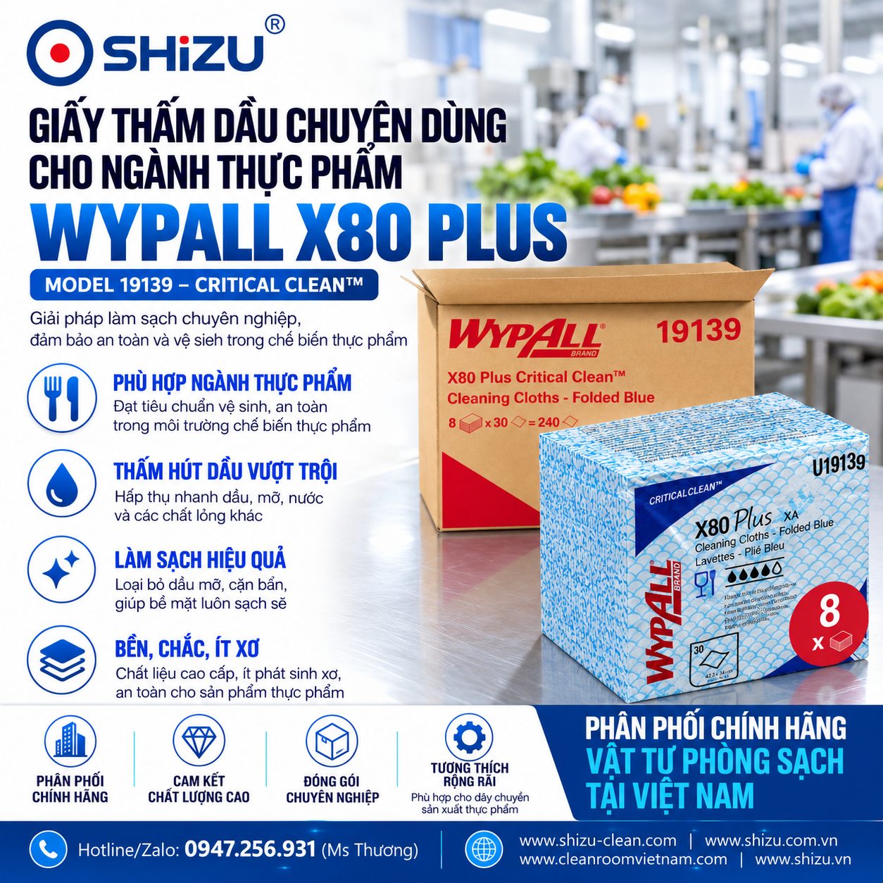 Tổng Hợp Các Mã Kimtech & WypAll Được Khách Hàng Lựa Chọn Tại Việt Nam