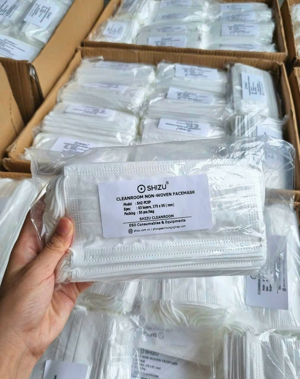 Bao gói khẩu trang phòng sạch SHZ-FC5P tại SHiZU