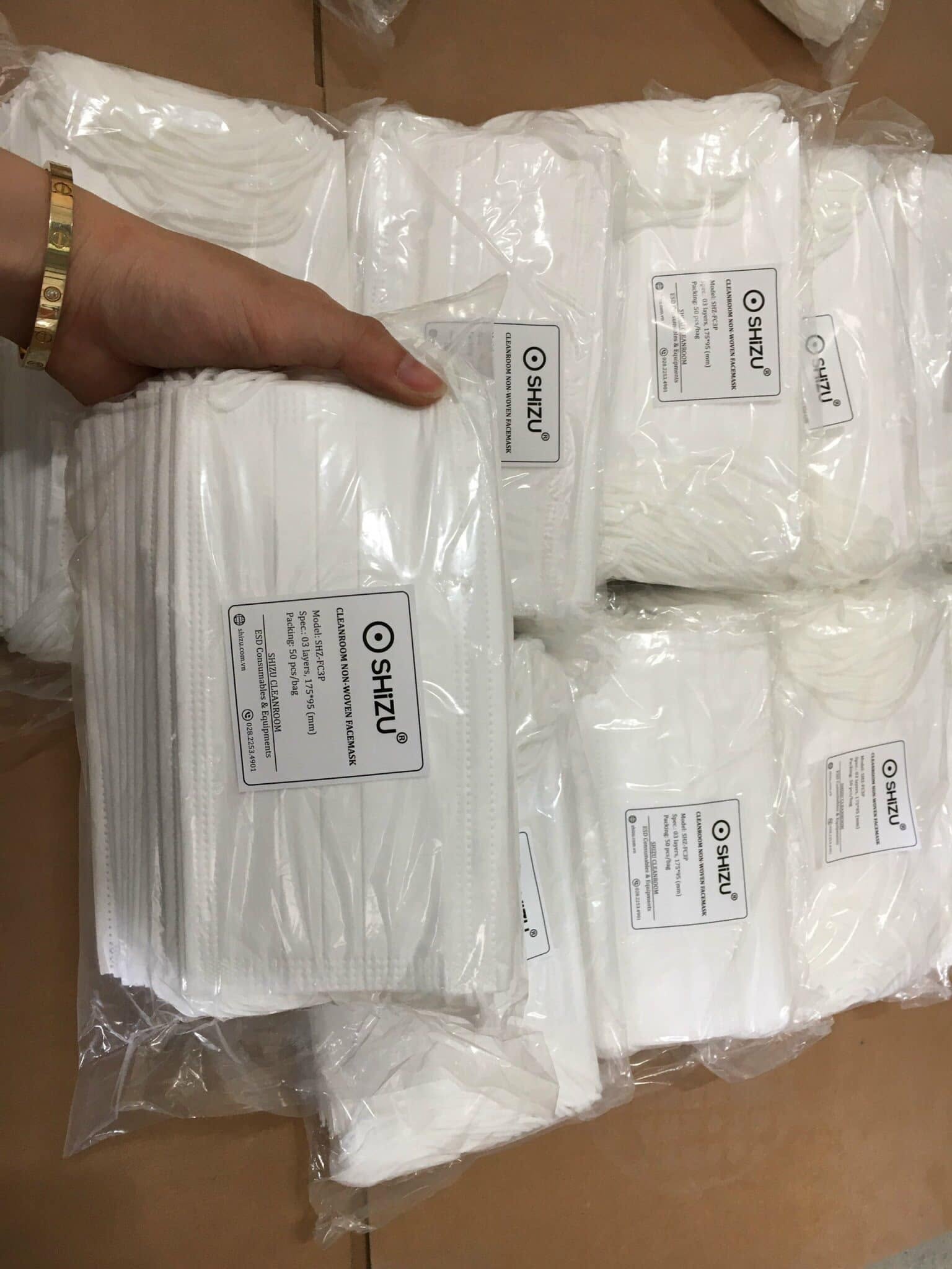 Túi khẩu trang phòng sạch SHiZU SHZ-FC3P