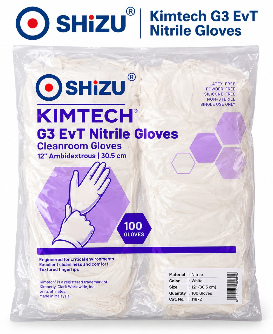 Kimtech G3 EvT Nitrile Gloves