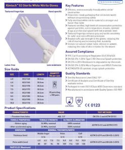 Găng tay vô trùng Kimtech G3 Sterile White Nitrile Gloves